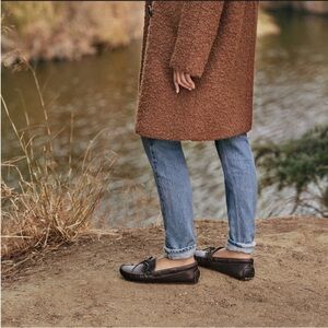 Minnetonka leather classic driving loafer size 7.5